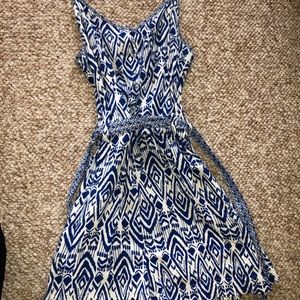 Aztec print AE romper